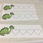 Dinosaur - Shapes Tracing - Laminated Activity Set - Teaching Supplies