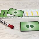 Numbers 0- 20 Counting Kit - Match & Write - 42 Pieces Laminated dry erase cards