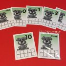 PUPPY TENS FRAMES - Laminated Dry Erase cards - Teaching supplies
