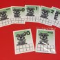 PUPPY TENS FRAMES - Laminated Dry Erase cards - Teaching supplies