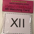 Roman Numerals Matching -  Pre-school Kindergarten Teaching SuppliesMath/Numbers