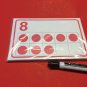 0-10 Tens Frames Two Ways - Laminated Dry Erase cards - Teaching supplies