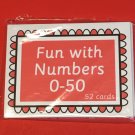 Preschool Learning Fun with Numbers 1-50 - FUN WITH LEARNING FLASH CARDS