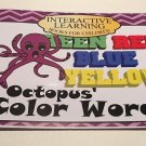 Interactive Learning Books for Children - Color Words - w/ 33 Laminated Cards