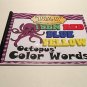 Interactive Learning Books for Children - Color Words - w/ 33 Laminated Cards