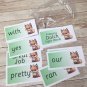 220 Word Complete SetLiteracy Learning Resource Dolch Sight Word and 5 Rings