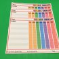 10 Pack - Dry Erase Chore Chart for Kids, Reward Chart , 11x8.5"