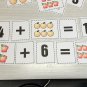 Apple & Oranges Math -Laminated Cards Set Counting. 1-20 Addition Preschool K1