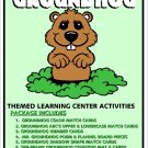 Ground Hog - THEMED Learning Activities Package- LAMINATED