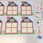 Alphabet House Game - Beginning Sounds - Learning Center M, N, O, P, Q & R