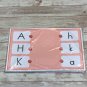 Write & Wipe Activity Set - Letter Matching Uppercase - Learning Center