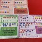 Bear counter Bundle - Set of 18 Learning Mats / Cards - Laminated Activity