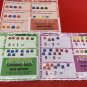 Bear counter Bundle - Set of 18 Learning Mats / Cards - Laminated Activity