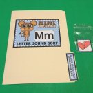 Mimi Monkey - Letter Mm - DIY File Folder game - Printed / Uncut Mimi Monkey - Letter Mm - DIY File Folder game - Printed / Uncut