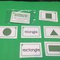 2d Shapes - Learning Flash Cards For Kids - Educational