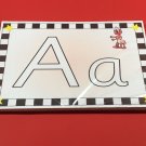 26 Alphabet Letters Cards - Playdoh wipe-n-write - Laminated card set 8.5x11 26 Alphabet Letters Cards - Playdoh wipe-n-write - Laminated card set 8.5x11