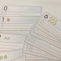 Wipe N Write Numbers 0- 25 - Laminated Card - Pre-school- Kindergarten