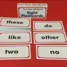Fry's First Hundred Words - Reading - Fry Sight Word Flash Cards - 100 cards