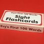 Fry's First Hundred Words - Reading - Fry Sight Word Flash Cards - 100 cards