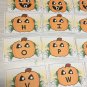 Jack O Lantern - Uppercase Lower case Match Pumpkins -  Laminated Activity Set