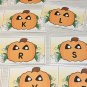 Jack O Lantern - Uppercase Lower case Match Pumpkins -  Laminated Activity Set
