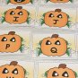 Jack O Lantern - Uppercase Lower case Match Pumpkins -  Laminated Activity Set