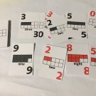 Ten-frame Card Deck Of 44 - Homeschool Pre-school- Kindergarten‏