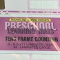 Tens Frames Counting - Set of 6 Learning Mats / Cards - Laminated Activity