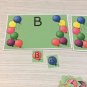 Balloon B Sort - Uppercase Lowercase -Laminated Activity Set - Teaching Supplies