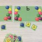 Balloon B Sort - Uppercase Lowercase -Laminated Activity Set - Teaching Supplies