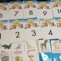 Who's Zoo House Learning Center- Math Mats MATS - Laminated Mats