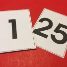 Numbers 1-25 Classroom Flashcards / Binder Insert 8.5"x11”