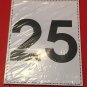 Numbers 1-25 Classroom Flashcards / Binder Insert 8.5"x11â