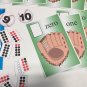 0-10 Number Count Learning Center- Math Mats - Laminated Mats
