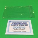 Months - Abbreviation - Learning Flash Cards For Kids - Educational