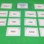 Months - Abbreviation - Learning Flash Cards For Kids - Educational