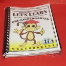 Letter I - Let’s Learn Pre-kindergarten Weekly Workbooklet -  (Pack of 10)