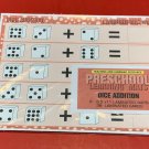 Dice Addition - Set of 6 Learning Mats / Cards - Laminated Activity