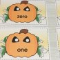 Jack O Lantern - Number Match Pumpkins - Laminated Activity - Teaching Resources