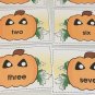 Jack O Lantern - Number Match Pumpkins - Laminated Activity - Teaching Resources