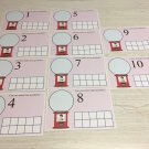 Gumball Count - Dry Erase - Laminated Activity Set - Teaching Supply Ten-frames Gumball Count - Dry Erase - Laminated Activity Set - Teaching Supply Ten-frames