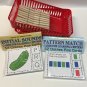 TWO (2) Learning Centers cards INITIAL SOUNDS & PATTERN MATH set - Teaching
