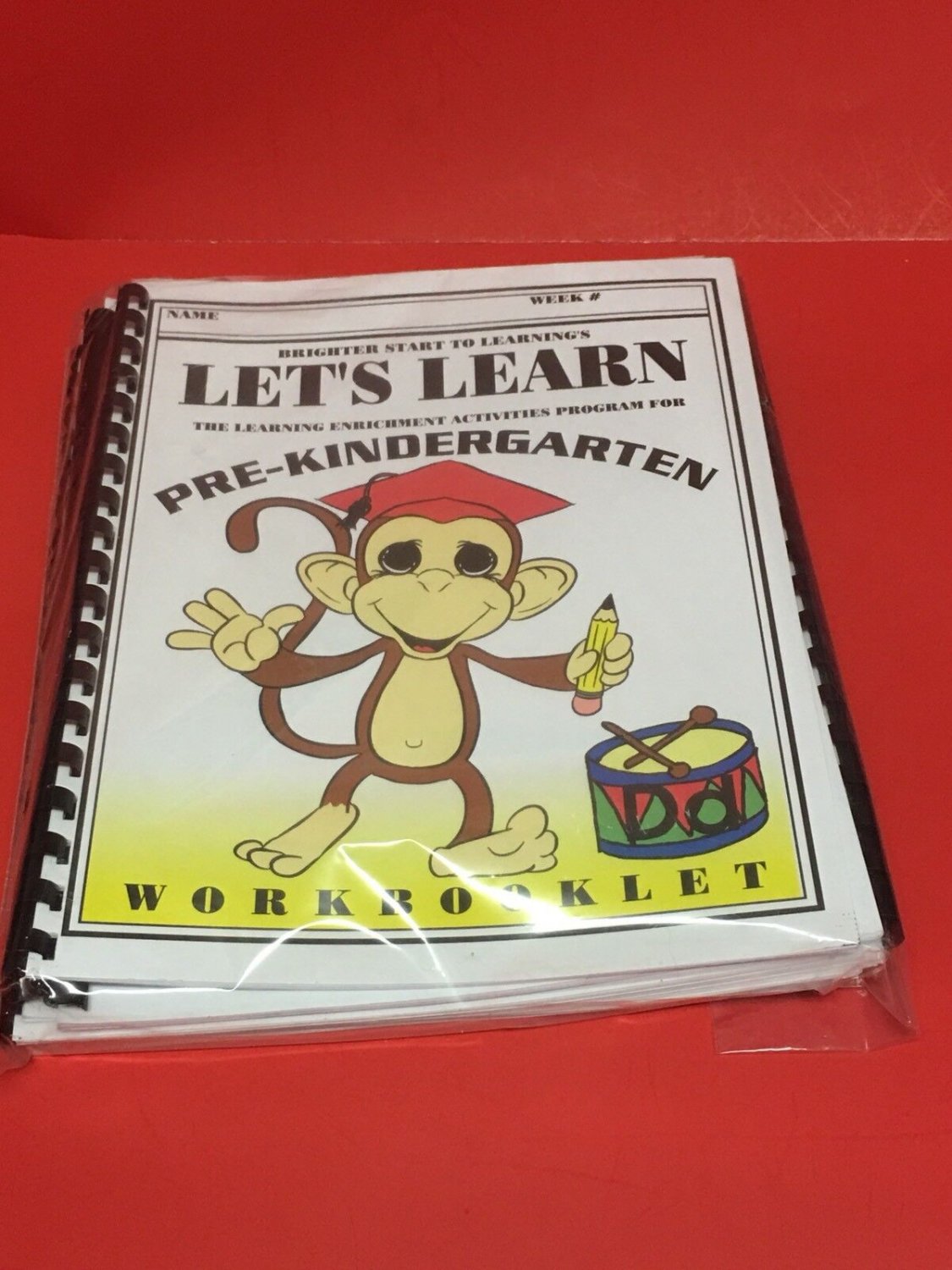 Letter D - Let&acirc;��s Learn Pre-kindergarten Weekly Workbooklet -  (Pack of 10)