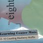 Blueberry Muffin Game Learning Center- COUNTING MATS - Laminated Mats