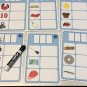 Phoneme Subtraction Wipewriter Card Set & Movable Letter Tiles - LAMINATED