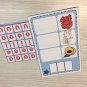 Phoneme Subtraction Wipewriter Card Set & Movable Letter Tiles - LAMINATED