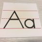 Laminated 26 Classroom Alphabet Cards - ABC Hand Writing - Class Decor 8.5X8.5