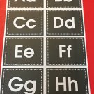 Learning Center Kit- Alphabets And Numbers 1 - 10 Laminated Cards - Large Set # Learning Center Kit- Alphabets And Numbers 1 - 10 Laminated Cards - Large Set #