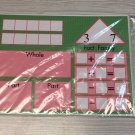 (10) Fact Family - Math Work Mats -Teaching Supplies - dry erase - write-n-wipe (10) Fact Family - Math Work Mats -Teaching Supplies - dry erase - write-n-wipe