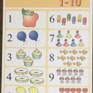 Counting  - 11 x 17 - Educational poster for Kindergarten or Preschool